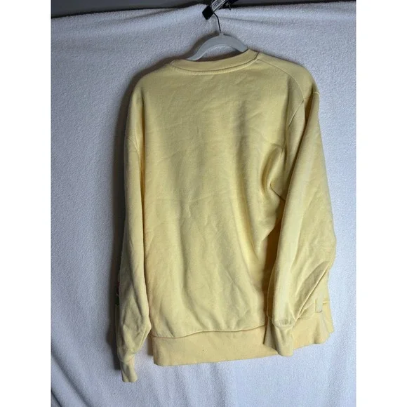 Strawberry Shortcake Graphic Crewneck Sweatshirt Yellow Sleeve Print Womens MD - Picture 8 of 8